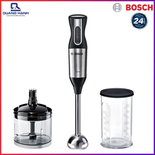 Máy xay cầm tay Bosch MSM6S20B 750W - Hàng chính hãng, Thương hiệu Đức Bảo hành 2 năm