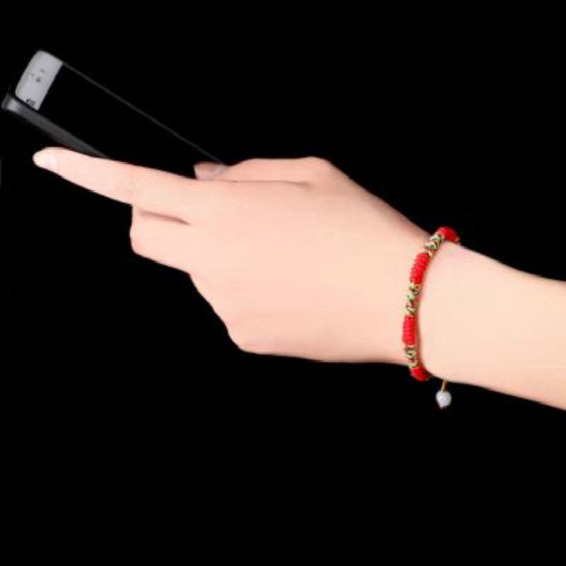 Vòng Tay Bện Dây Nhiều Màu Thời Trang