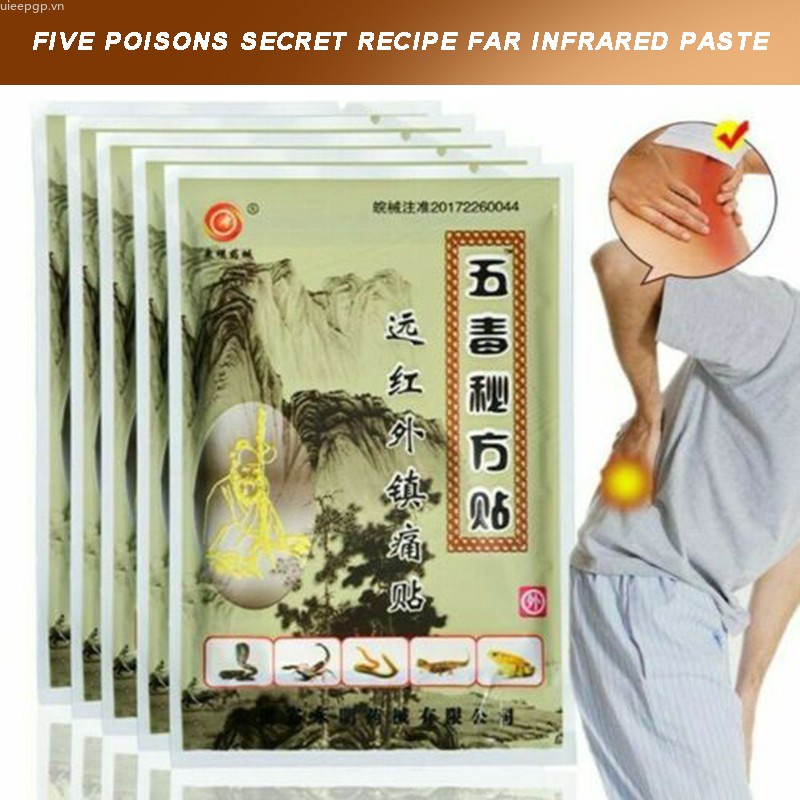 [Hàng mới về] 1/3/5 Túi miếng dán giảm đau cơ bắp tiện dụng