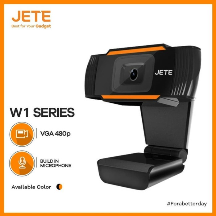 Webcam Jete W1 Vga 480p Với Micro Vga 480p W1