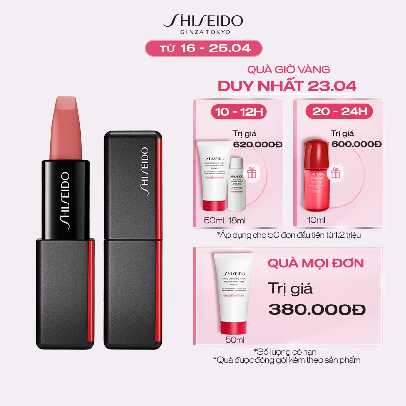Son lì Shiseido ModernMatte Powder Lipstick 4g