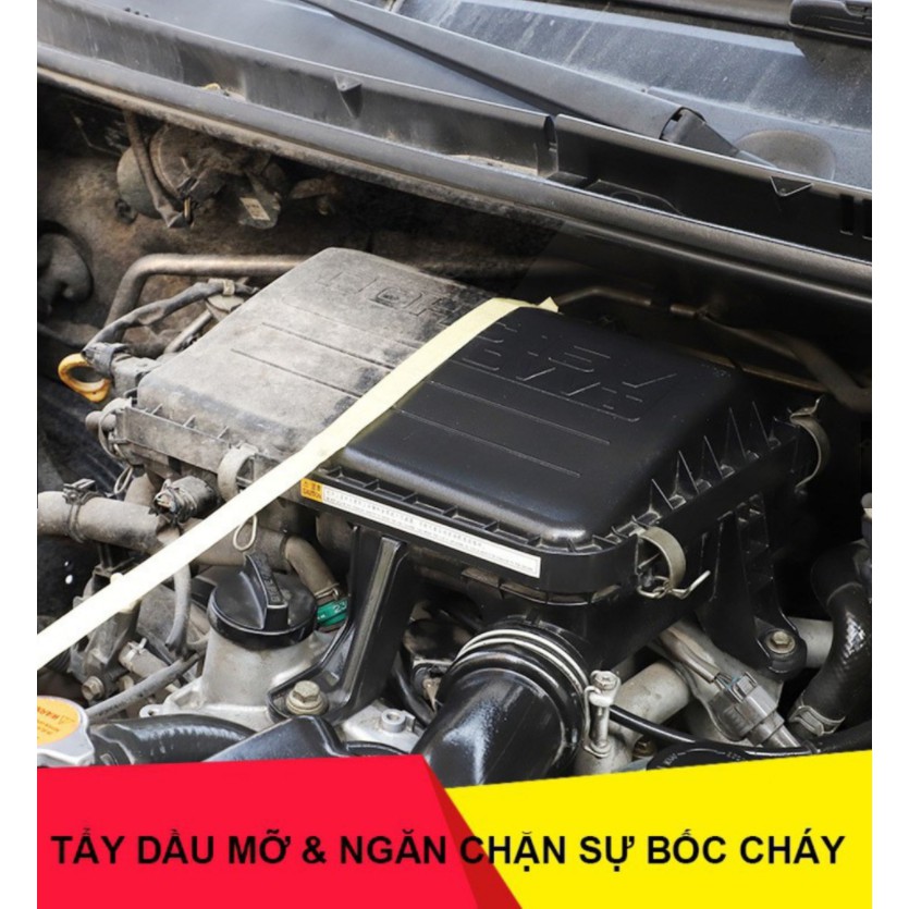 Bộ vệ sinh khoang máy ô tô ENGINE CLEANER CARJAY,làm sạch mội không gian