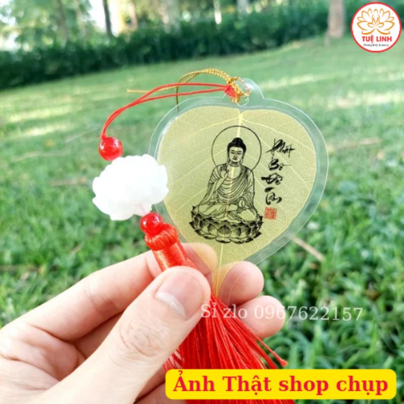 Lá Bồ Đề Size To treo xe Vạn Dặm Bình An (link 3)