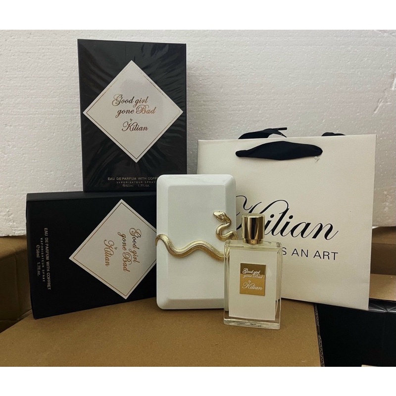 Nước Hoa Kilian-nước hoa rắn trắng hộp sắt nước hoa nữ siêu thơm