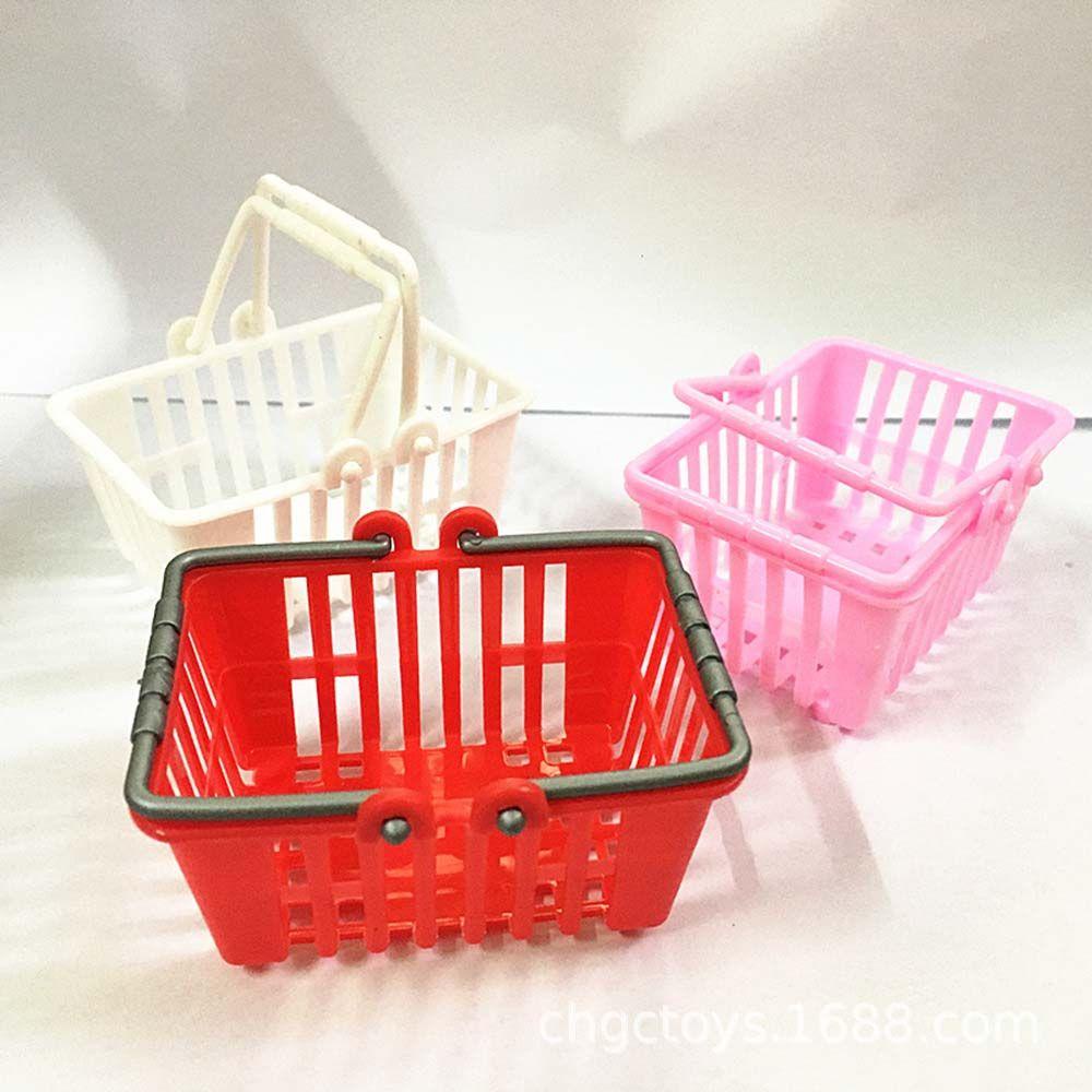 Mô Hình Giỏ Mua Sắm Mini Trang Trí Nhà Búp Bê