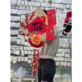 Mẹt trang trí ngày tết may mắn