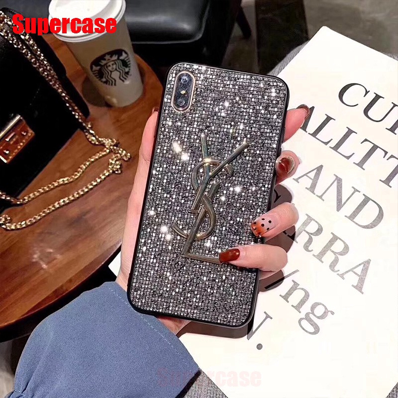 Ốp điện thoại mềm đính kim cương lấp lánh cho Samsung Galaxy S10+ S9+ S8+ S10 S9 S8 S10e Plus Note 9 8 | BigBuy360 - bigbuy360.vn