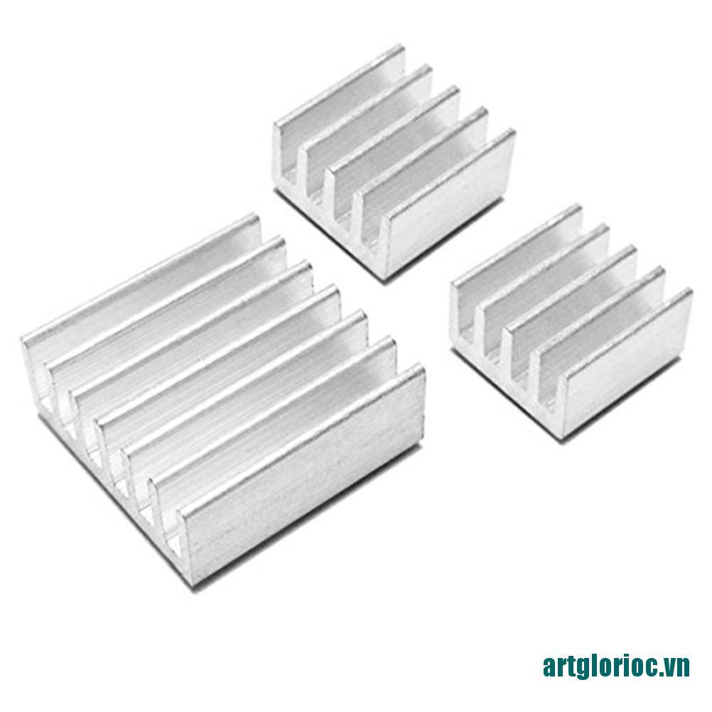 hot&Aluminum Heatsink x3pcs - Protect OverClocking Raspberry Pi 2 & Model B