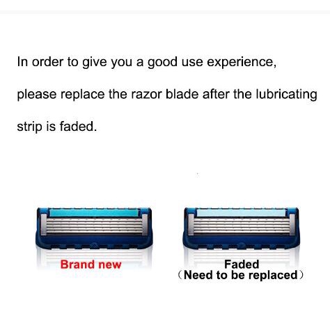 Lưỡi dao cạo râu cho nam 5 lớp an toàn tiện lợi thay thế cho Gillette Fusion 5
