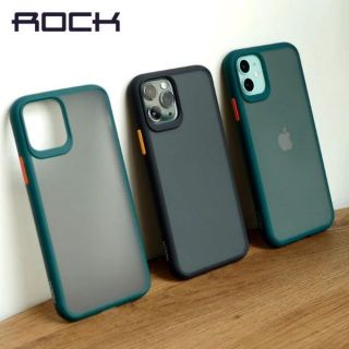 Ốp lưng Iphone 11 - Pro - Pro Max nhám chống vân tay chống sốc Rock cao cấp