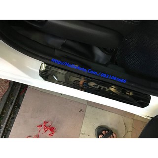 Ốp Bậc Trong Ngoài Honda City 2014/2020 Mẫu Titan