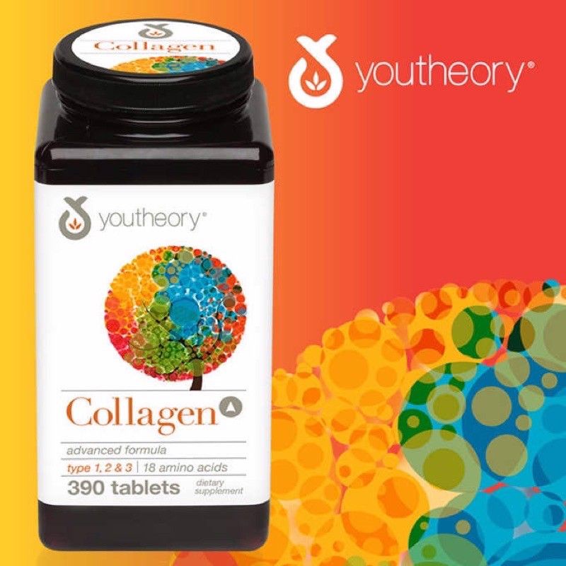Collagen Youtheory Type 1 2 & 3 Của Mỹ, 390 viên
