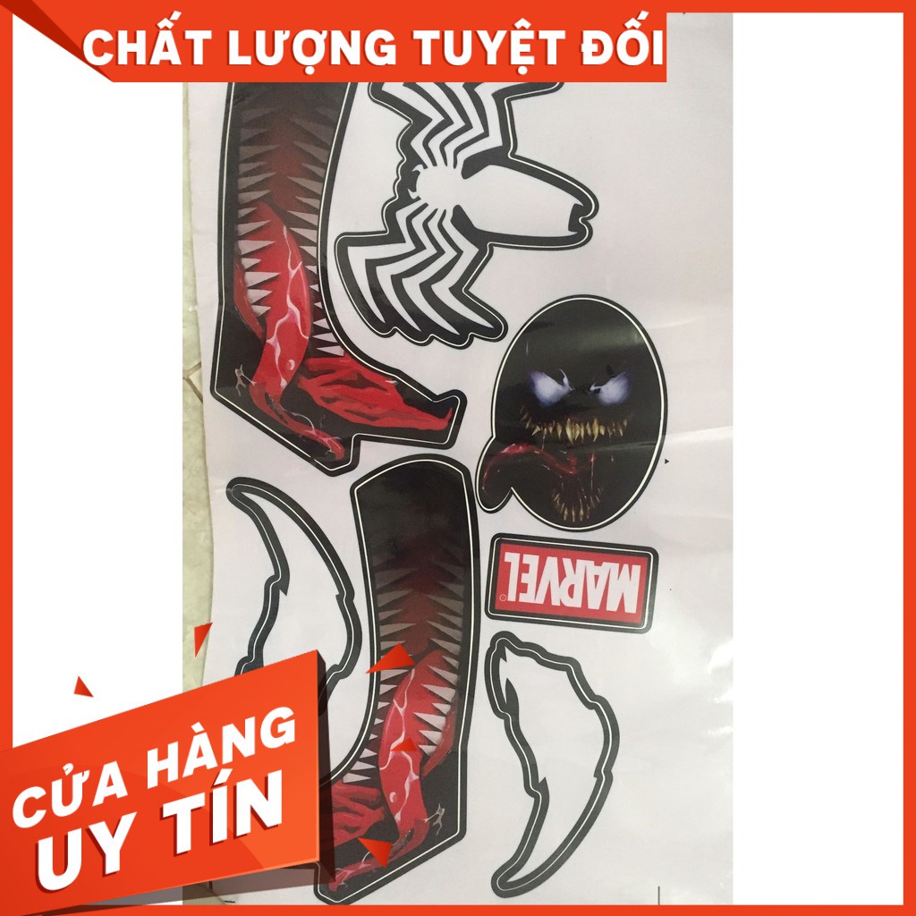 [CHÍNH HÃNG][Shopee Trợ Giá] Tem Trùm dán nón Fullface Venom
