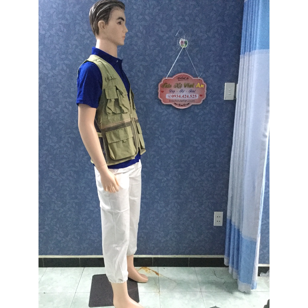 Áo Ghi Lê Đồng Phục Chuyên Dùng Trong Lao Động _ Hình Chụp Thật