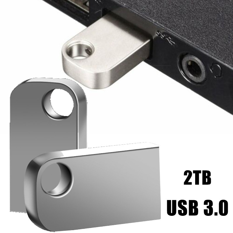 Ổ USB flash USB 3.0 2 TB rời siêu nhỏ bằng kim loại