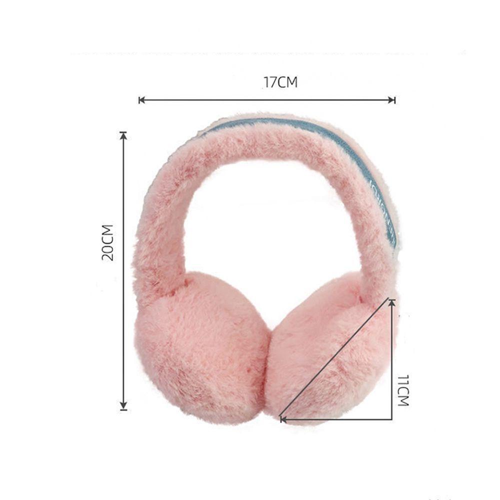 Bông Chụp Tai Giữ Ấm Màu Sắc Tinh Khiết