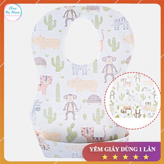 Yếm Giấy Cao Cấp Dùng Một Lần Cho Bé