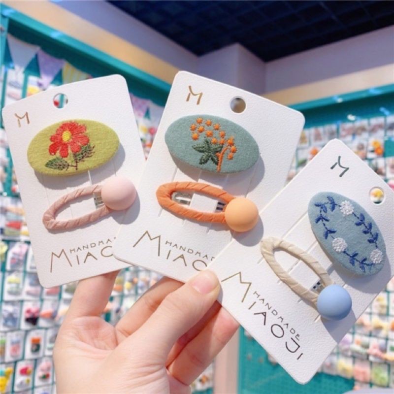 Set phụ kiện kẹp tóc style Korean