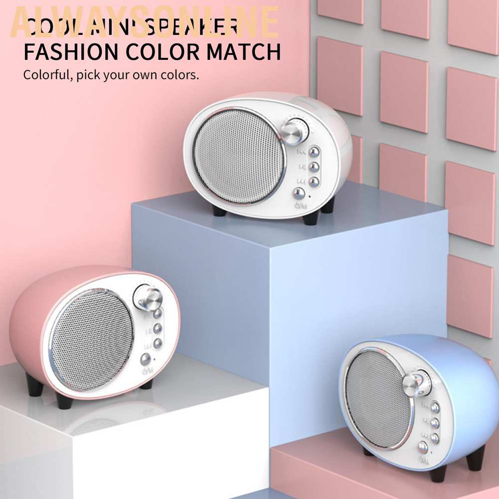 Alwaysonline Sada Q7 Multifunctional Mini Portable Bluetooth Music Speaker Wireless Audio Loudspeaker