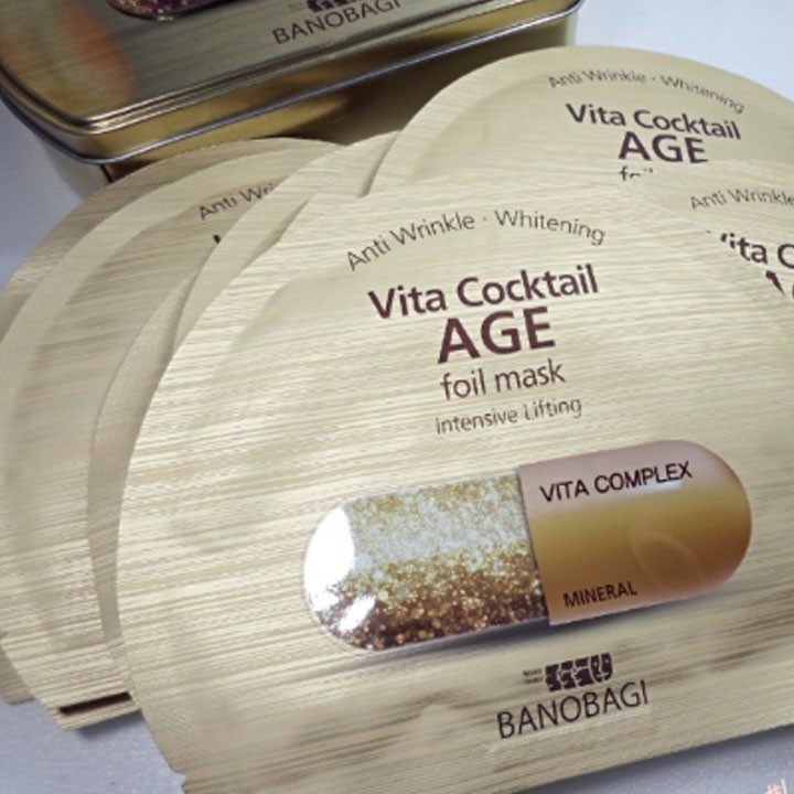 [Giá tốt] Mặt nạ Vita Cocktail Banobagi Mask Hàn Quốc - 100% Authentic - Chính hãng