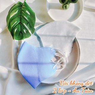 23 cái Khẩu trang vải không dệt 2 lớp an toàn