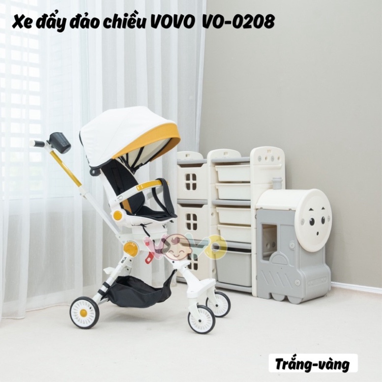 Xe đẩy đảo chiều gấp gọn Vovo VO 0208 |winshop