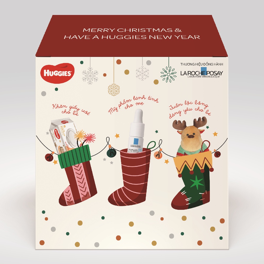 [MKB Gift] Hộp quà lễ hội phiên bản giới hạn Huggies