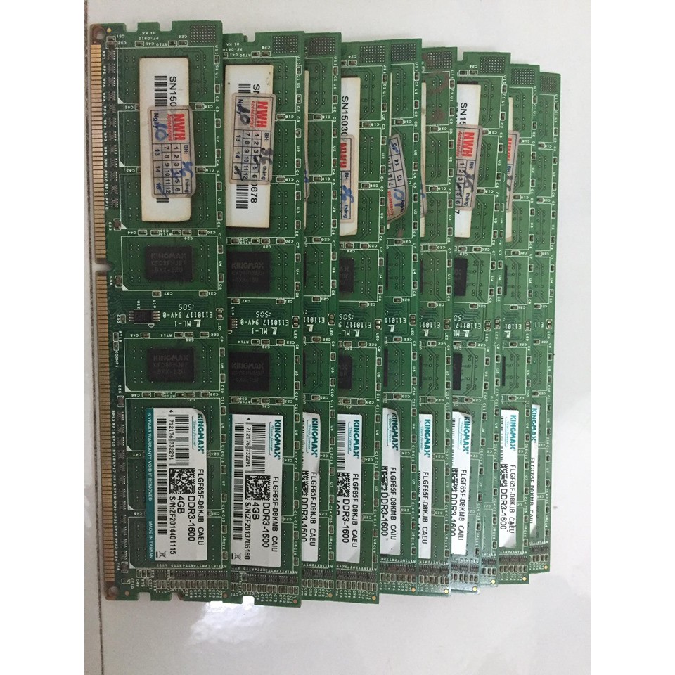 RAM DDR3 4GB Bus 1600/1333 bóc máy đẹp | BigBuy360 - bigbuy360.vn