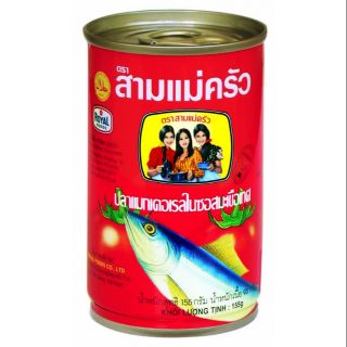 Cá hộp 3 cô gái & cá nục sốt cà