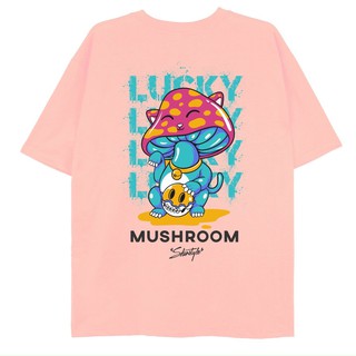 Mẫu LUCKY MUSHROOM - Áo Thun Unisex Cho Tuổi Teen Hot Trend 2020, Mẫu Mới Nhất