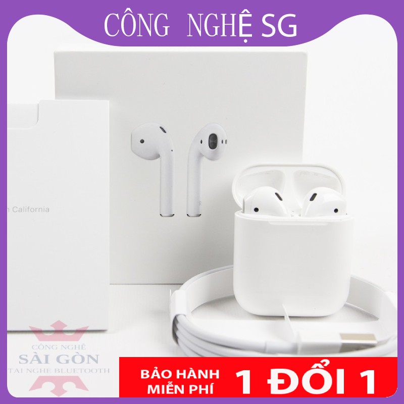 Tai nghe airpods 2 Phiên Bản Cao Cấp Nhất - Dùng cả IOS và Android BAỎ HÀNH 6 THÁNG 1 ĐỔI 1 | BigBuy360 - bigbuy360.vn