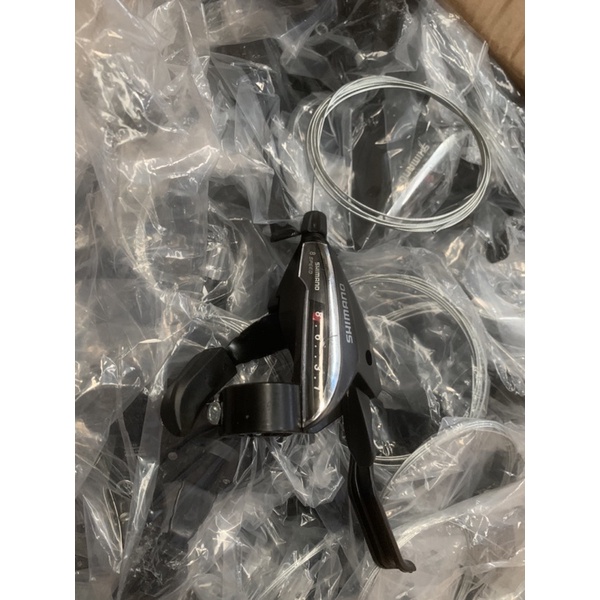 Tay đề - Tay bấm xả xe đạp Shimano 3x8 EF 65