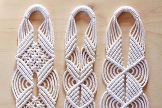 Dây treo chậu cây macrame