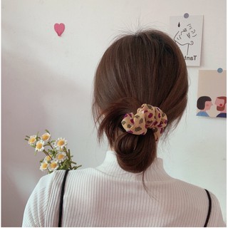 Cột tóc Vải Scrunchies- Dây cột tóc dễ thương nhiều màu