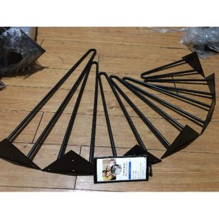 Chân sắt hairpin cao 45cm (1 bộ 4 chân)
