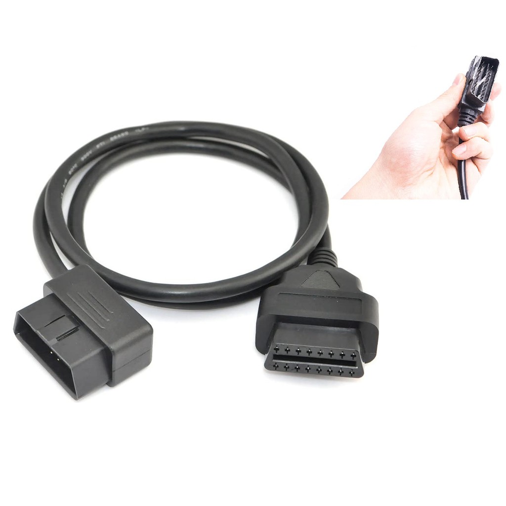 Dây Cáp Nối Dài Cổng OBD2 1 Mét