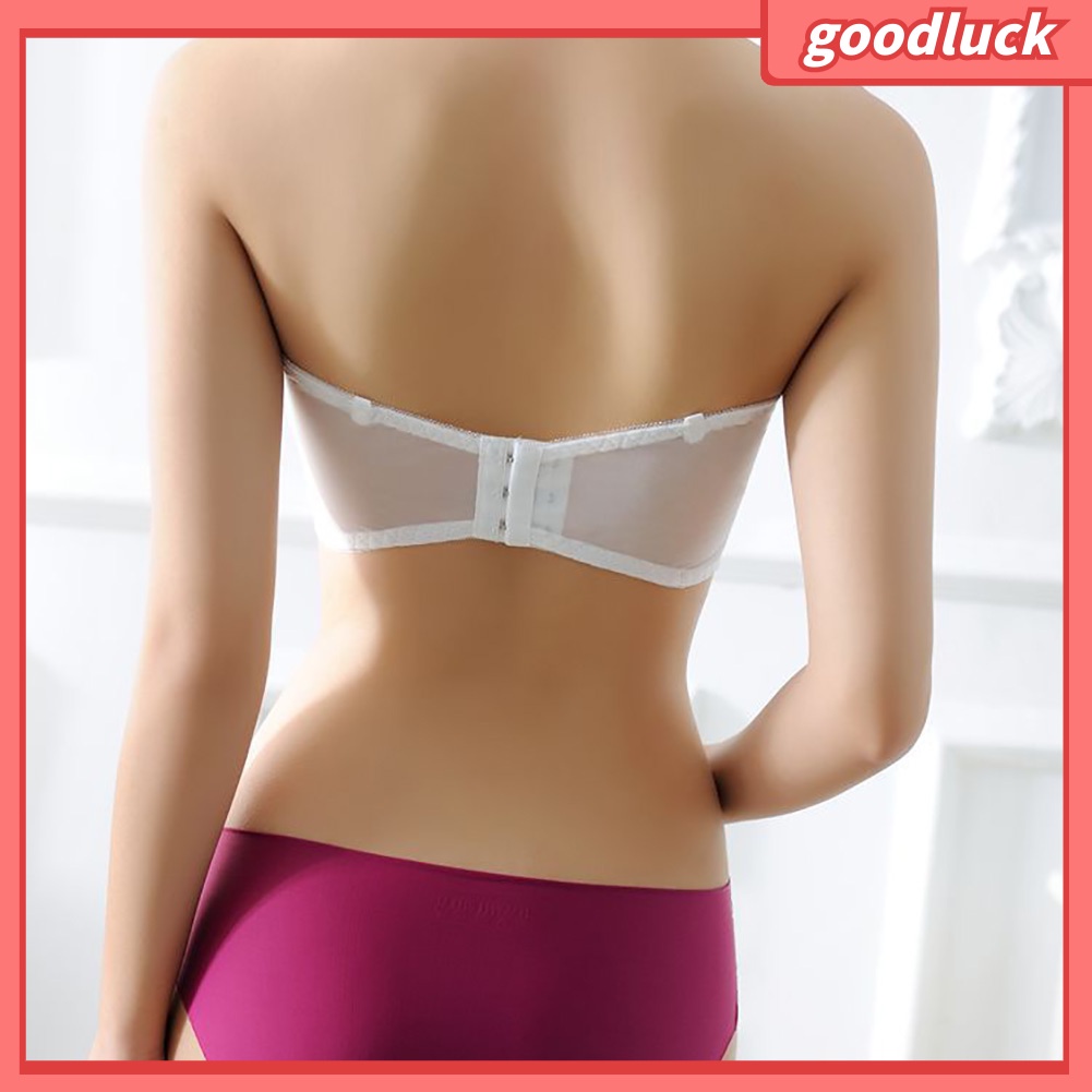 áo lót Co Giãn Không Dây Màu Trơn Cho Nữ