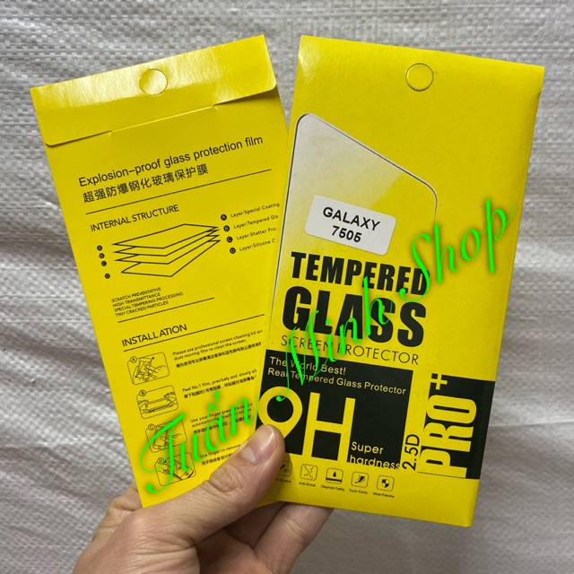 Dán cường lực Galaxy Note 3 Neo G7505