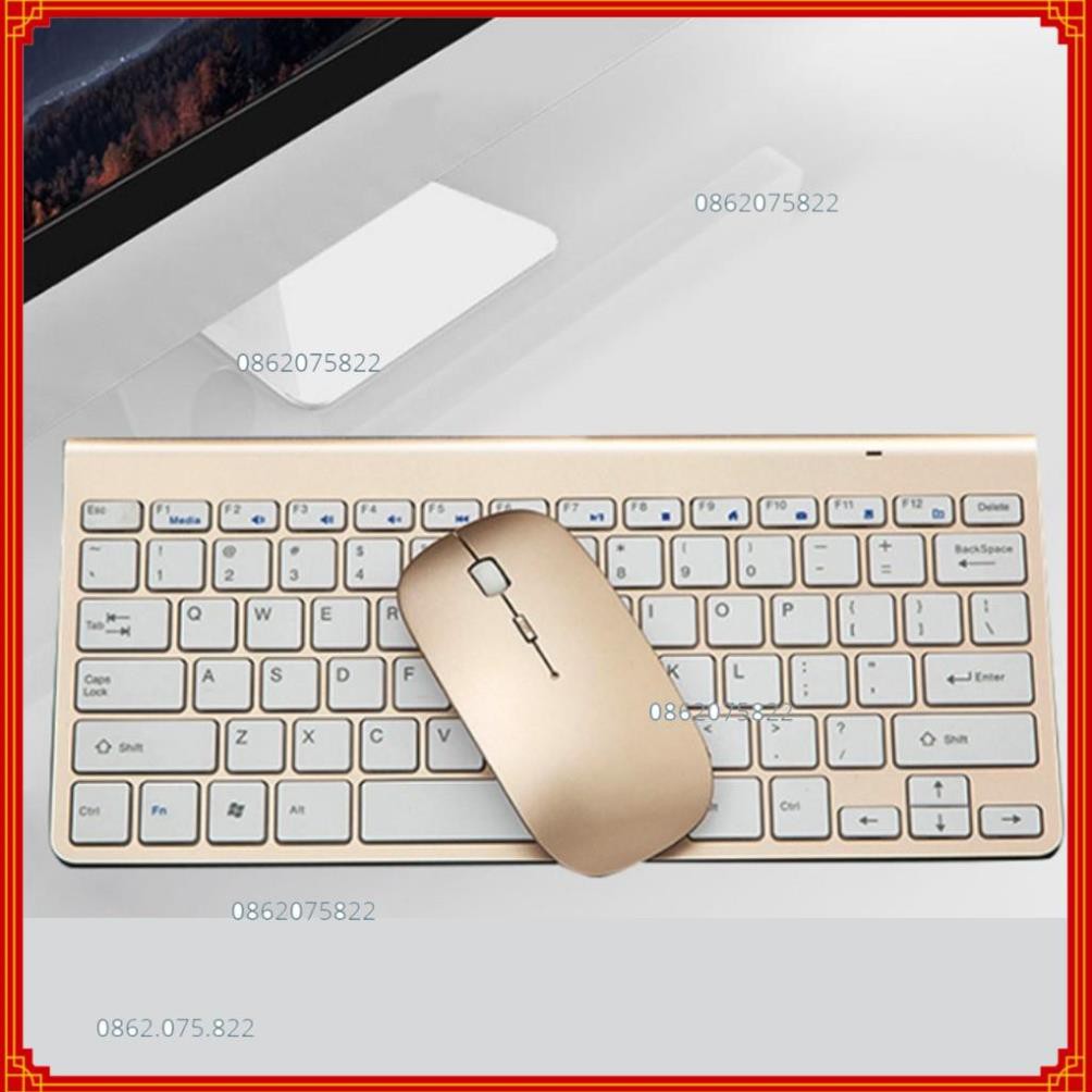+ Bàn Phím Không Dây Và Chuột Không Dây KB205 Tương Thích Đa Thiết Bị Laptop,Máy Để Bàn,Smart TV
