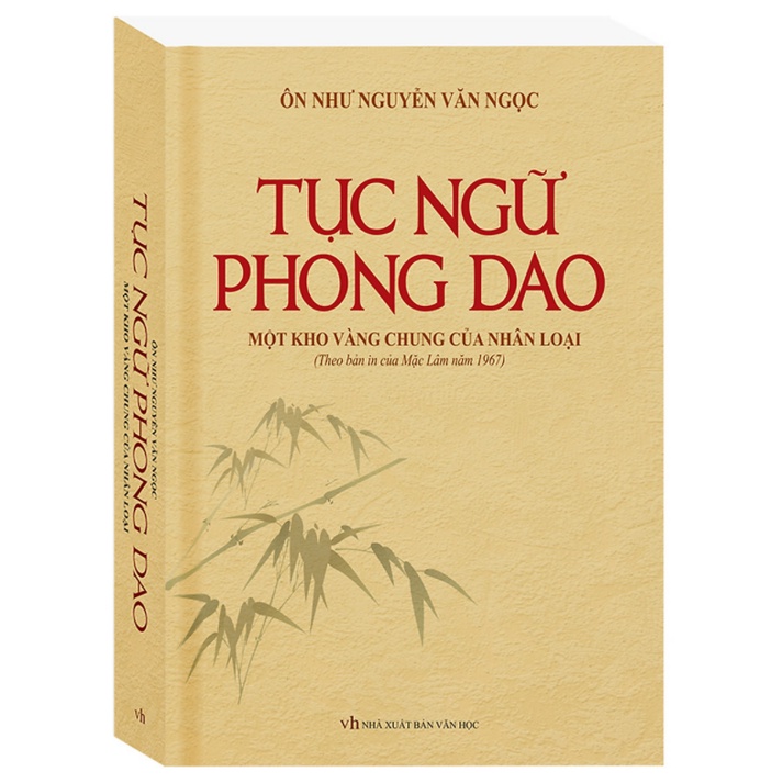 Sách - Tục ngữ phong dao ( Bìa Mềm)