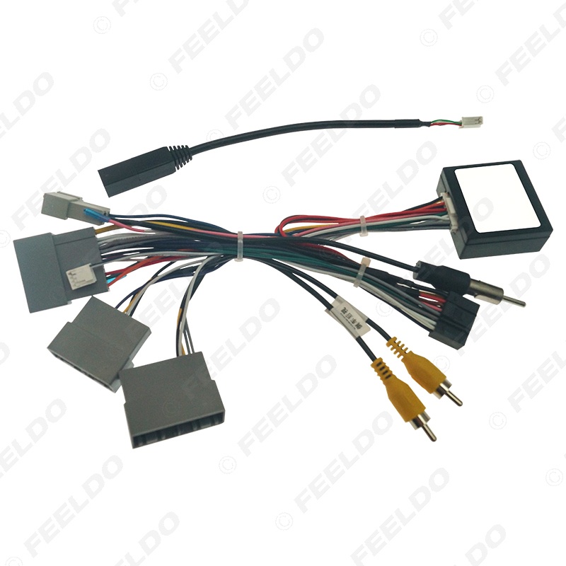 Bộ Chuyển Đổi Nguồn Âm Thanh DVD 16PIN Kèm Hộp Canbus Cho Honda City Greiz Odyssey