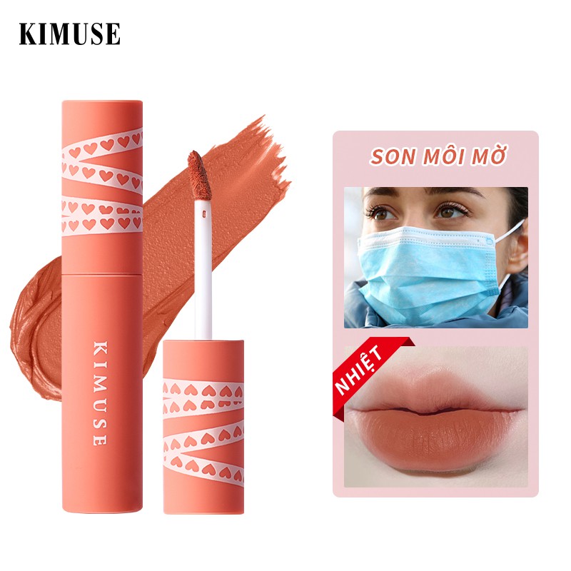Son kem lì Kimuse dưỡng ẩm lâu trôi 5ml