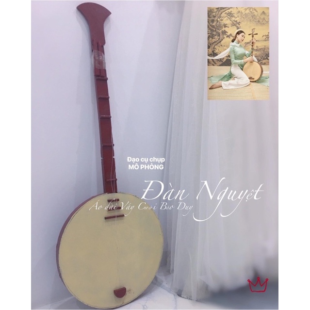 Đàn nguyệt chụp ảnh (đạo cụ mô phỏng)