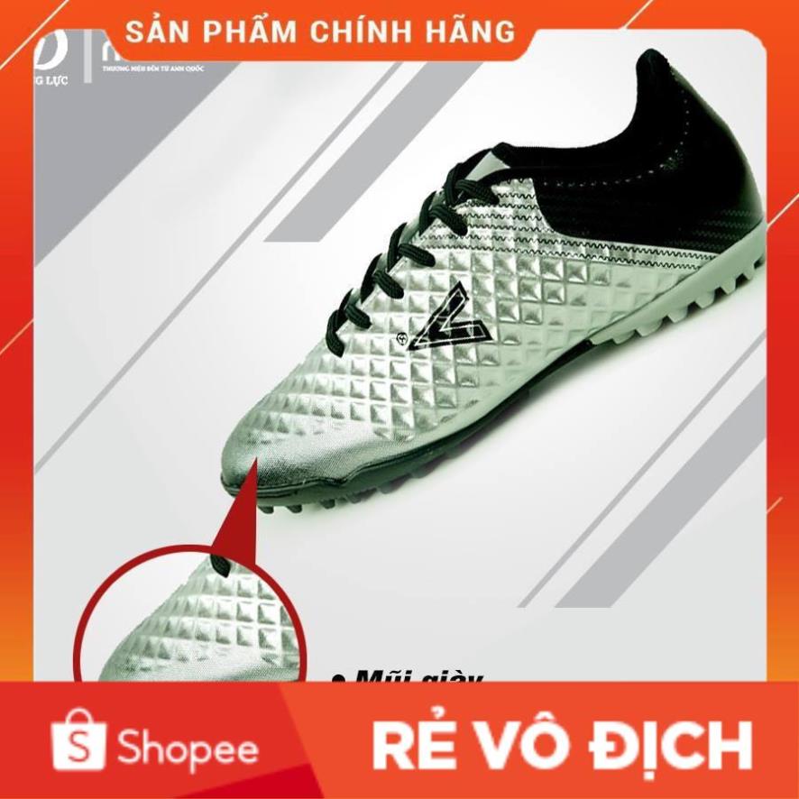 (Chính hãng) Giày bóng đá sân cỏ nhân tạo Mitre MT180204B (màu bạc)
