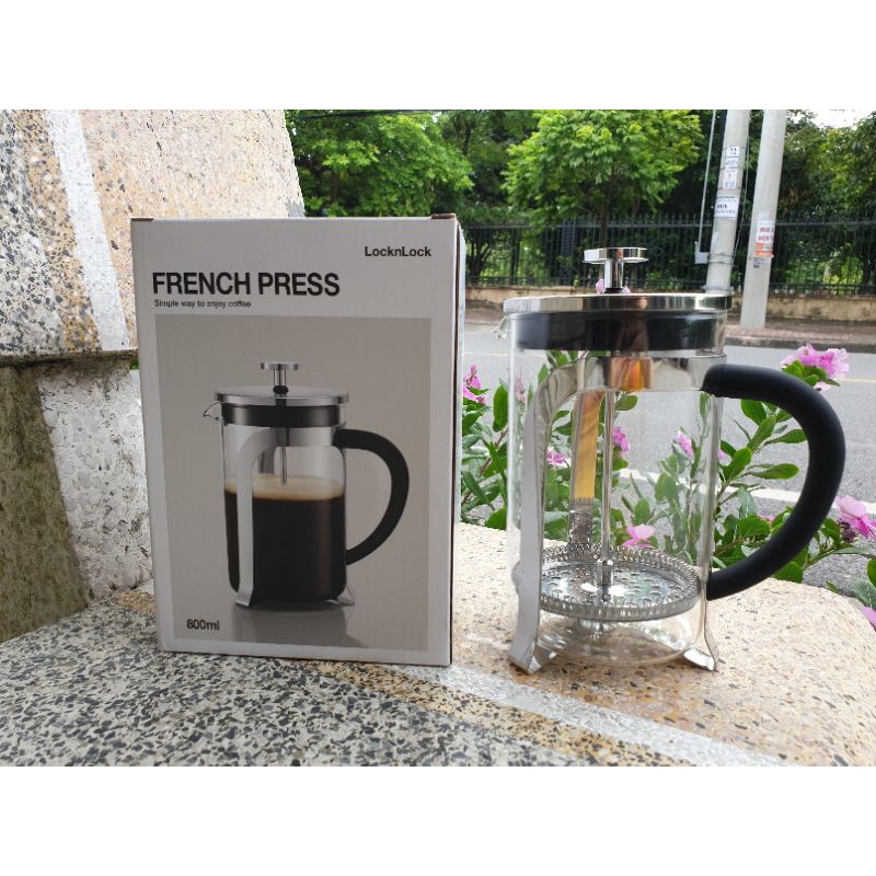 Bình Pha Cà Phê Kiểu Pháp Dung Tích 800ml Lock&Lock LLG019