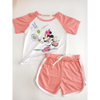 Bộ Cộc Tay Micky Chất Thun Lạnh Cho Bé