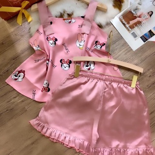 Sale nghỉ bán lụa satin 2 dây 89k