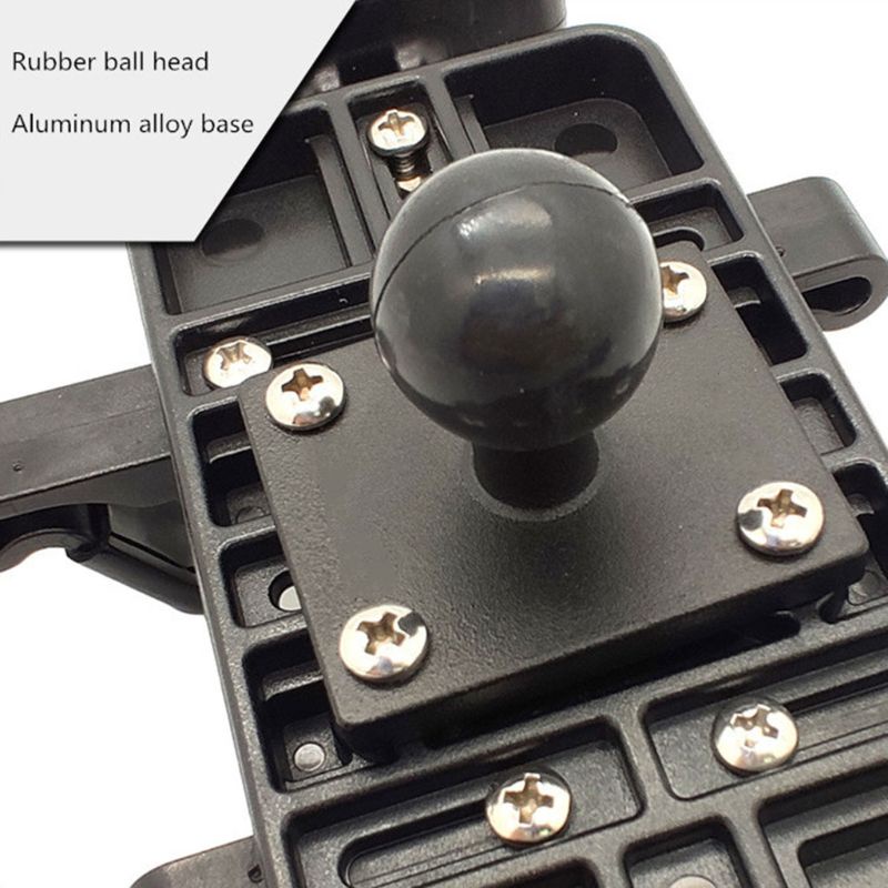 Đế Gắn Đầu Vuông Bằng Hợp Kim Nhôm 1 Inch Cho Zumo 400 / 450 / 500 / 550 / 660 GPS