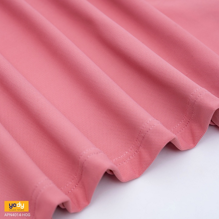 Áo Thun Có Cổ nữ YODY, Áo Phông Polo airy cool bo kẻ mềm mịn khô nhanh APN4014 | BigBuy360 - bigbuy360.vn