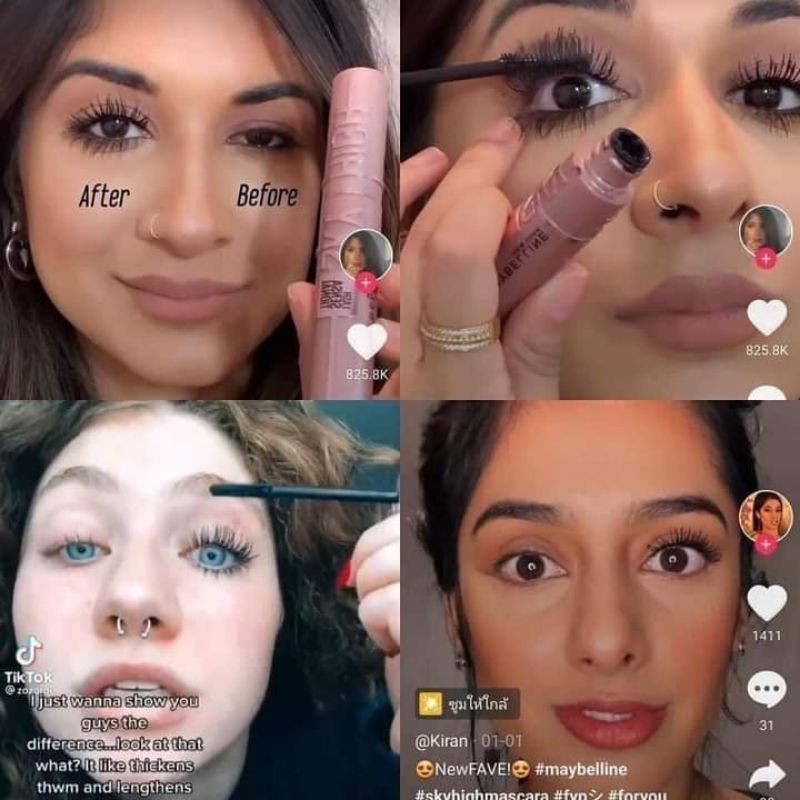 Mascara Maybelline Sky high làm dày mi siêu hot trên TikTok | BigBuy360 - bigbuy360.vn